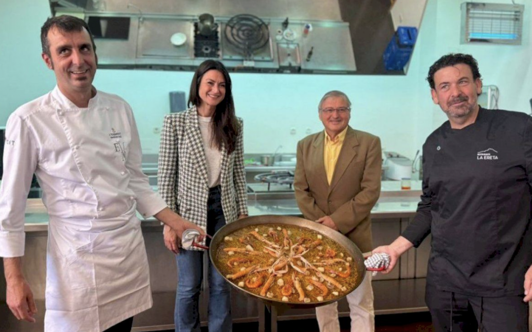 SHOWCOOKING EN ALICANTE DE LA FAMOSA «FIDEUÀ DE GANDIA»