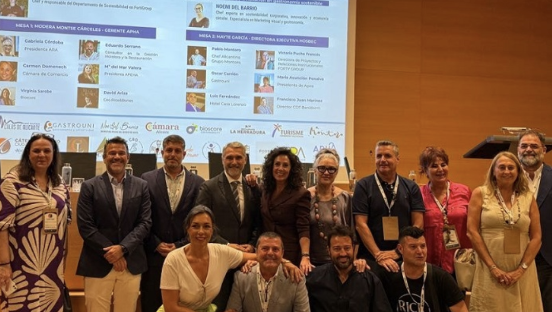 I JORNADA PROFESIONAL DE GASTRONOMÍA, ORGANIZADA POR LA CÁTEDRA DE TURISMO  «CIUDAD DE ALICANTE»