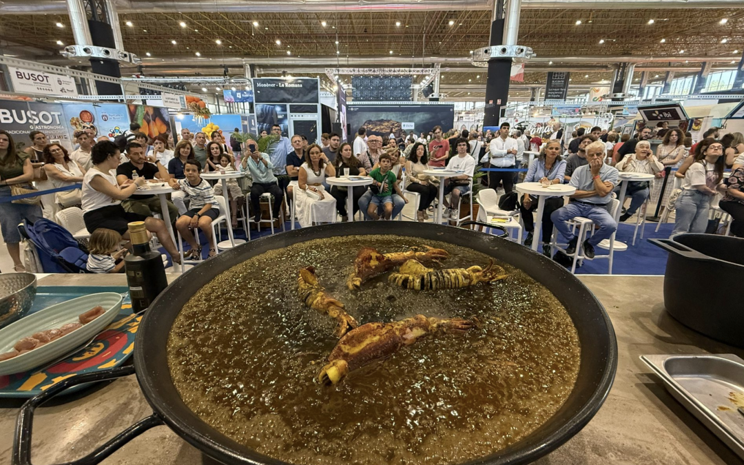 EL STAND DE ALICANTE BATE RECORDS DE VISITANTES QUE DISFRUTARON LA COCINA DE LA «TERRETA»