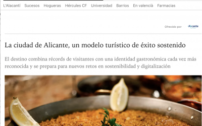 ALICANTE VIVE UN VERANO DE ÉXITO TURÍSTICO