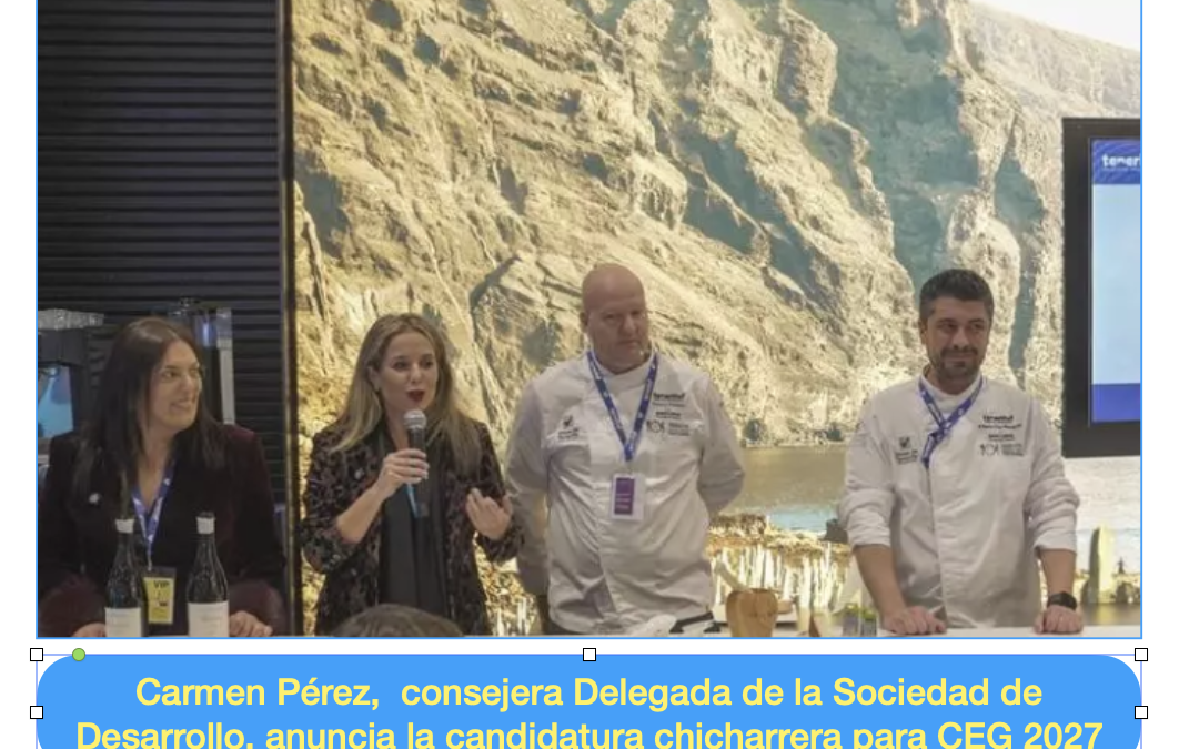 SANTA CRUZ DE TENERIFE LANZA SU CANDIDATURA PARA SER CAPITAL ESPAÑOLA DE LA GASTRONOMÍA 2027