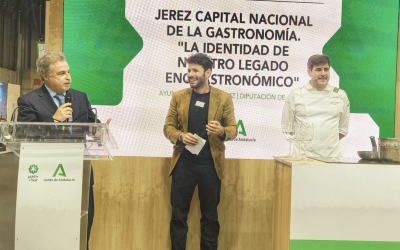 JAVIER MUÑOZ, CHEF DE «LA CARBONÁ», DESLULMBRA EN «SALÓN GOURMETS»  CON SU RICA COCINA JEREZANA