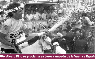 10 SEPTIEMBRE. JEREZ RECIBIRÁ A LOS CICLISTAS DE LA VUELTA A ESPAÑA CON EL BRINDIS QUE SE MERECEN
